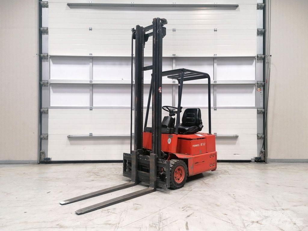 Linde E12 Elektriniai šakiniai krautuvai