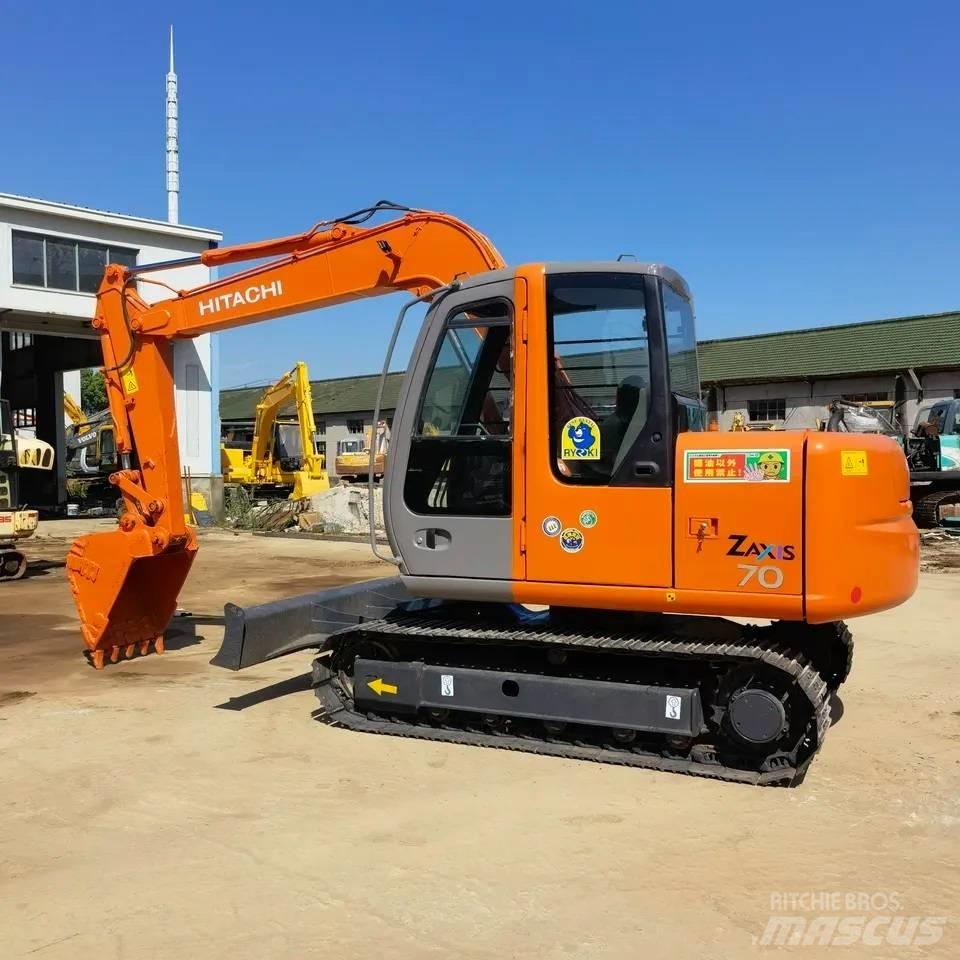 Hitachi ZX 70 Mini ekskavatoriai < 7 t