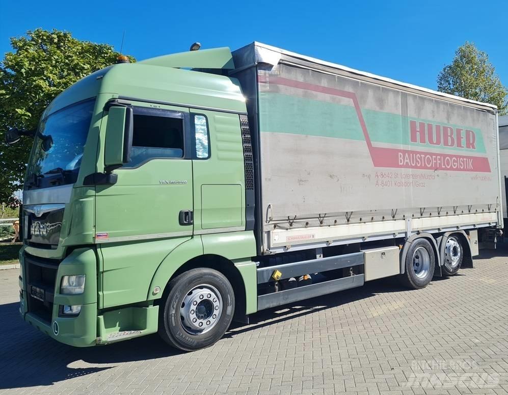 MAN 26.440 / 7.4m / LIFT Priekabos su tentu