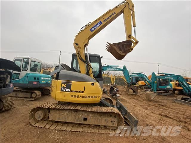 Komatsu PC 78 Vikšriniai ekskavatoriai