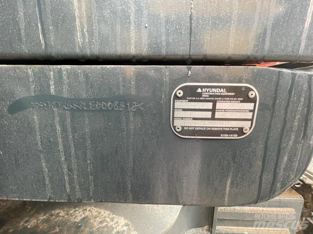 Hyundai R210 Vikšriniai ekskavatoriai