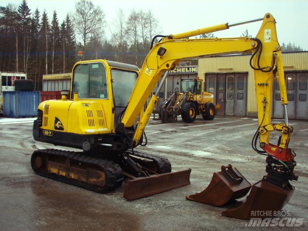 Hyundai Robex 55-7 Mini ekskavatoriai < 7 t