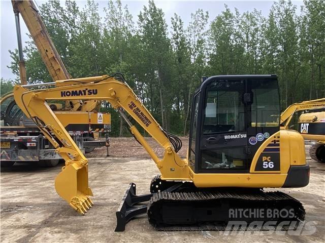 Komatsu pc56 Vikšriniai ekskavatoriai