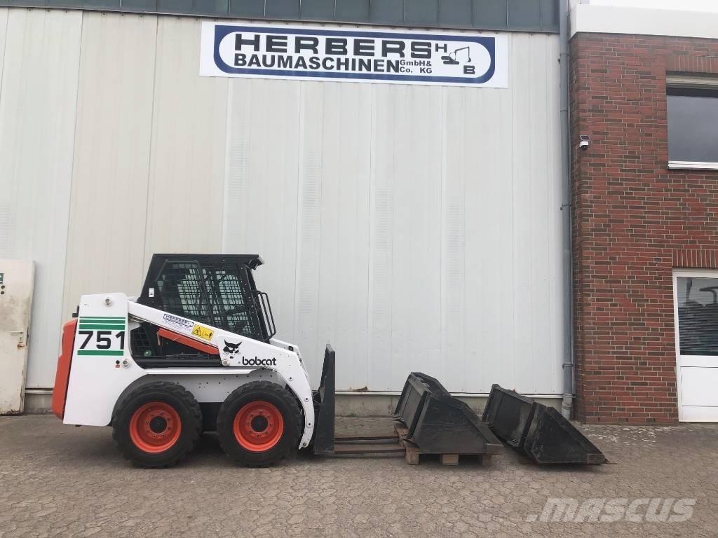 Bobcat 751 Krautuvai su šoniniu pasukimu