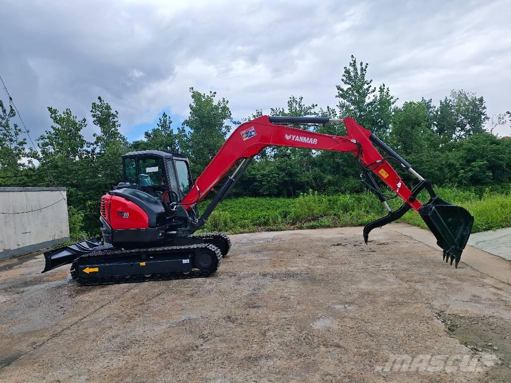 Yanmar Vio 80 Vidutinės galios ekskavatoriai 7-12 t