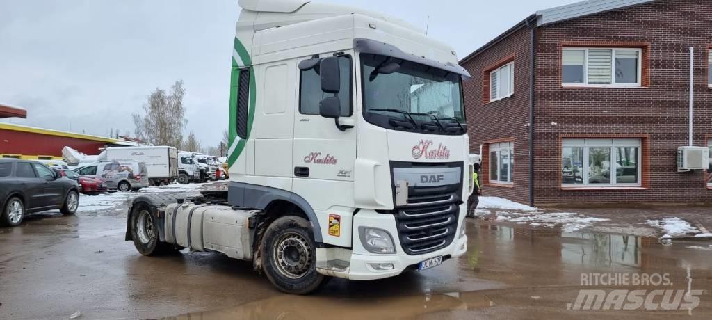 DAF XF460 FT Naudoti vilkikai