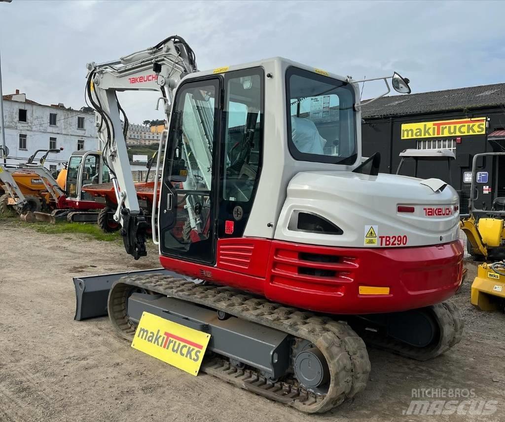 Takeuchi TB290 Vidutinės galios ekskavatoriai 7-12 t