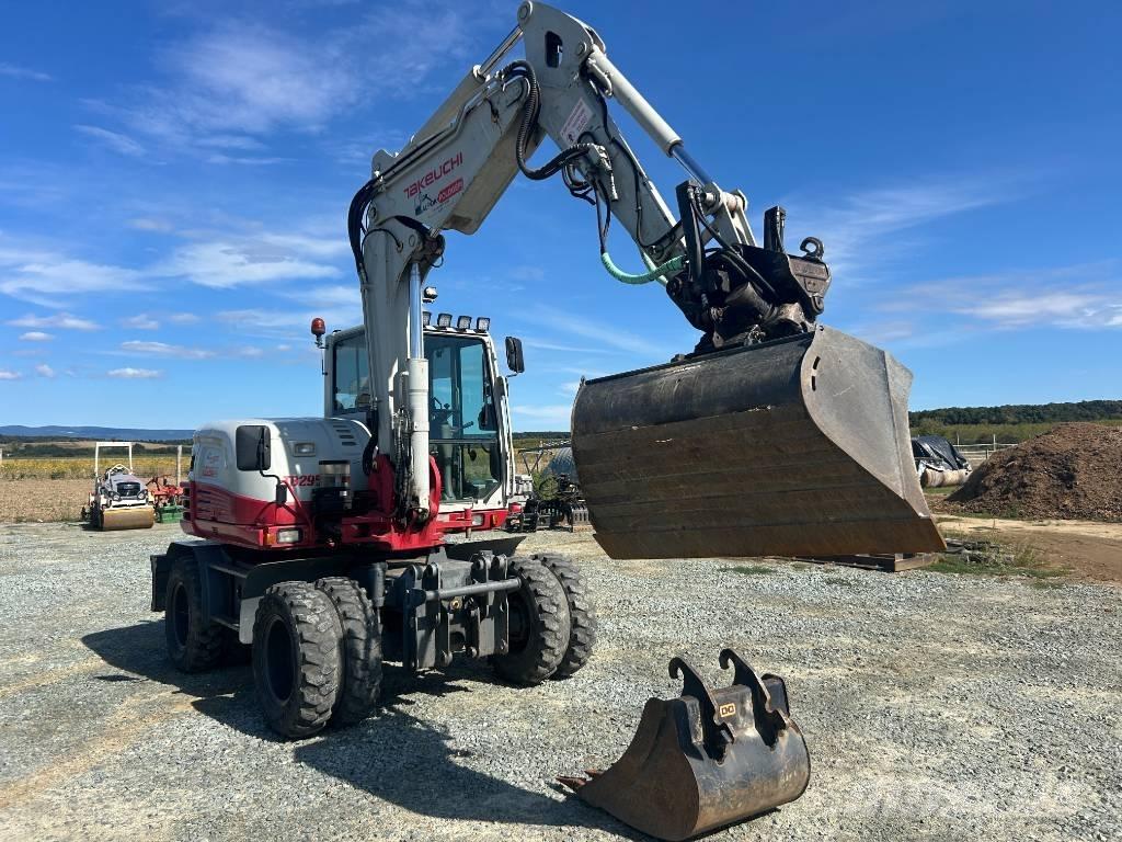 Takeuchi TB 295 W Ratiniai ekskavatoriai