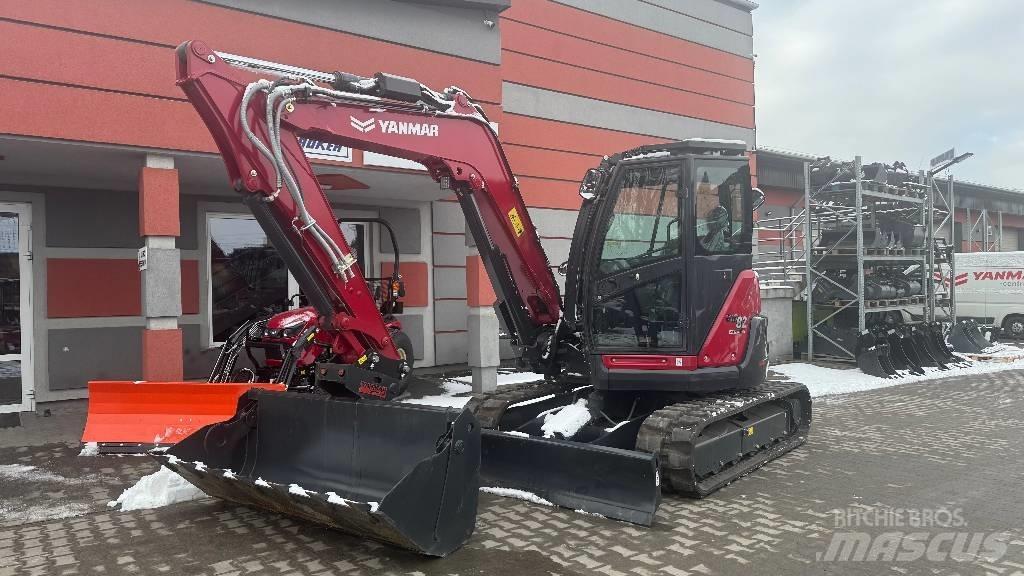 Yanmar Vio 80 Vikšriniai ekskavatoriai
