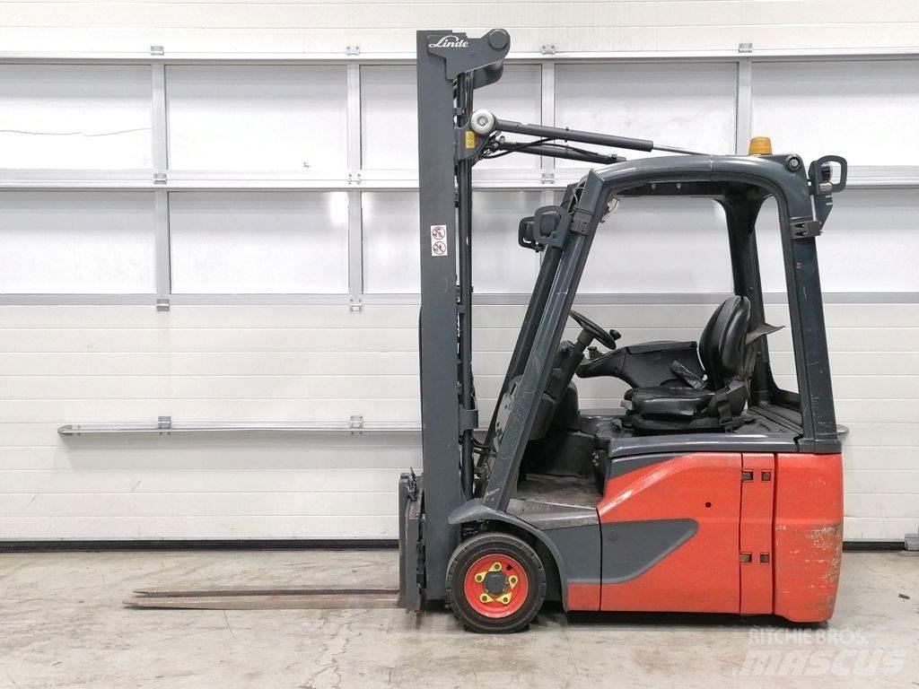 Linde E14-02 Elektriniai šakiniai krautuvai
