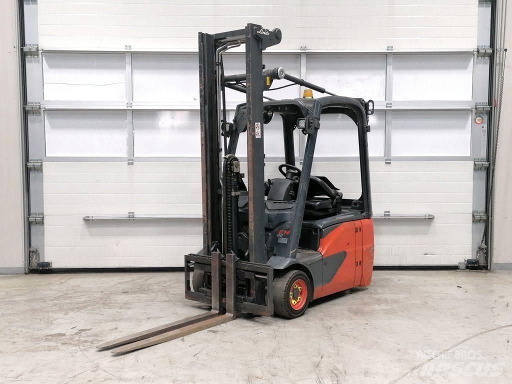 Linde E14-02 Elektriniai šakiniai krautuvai