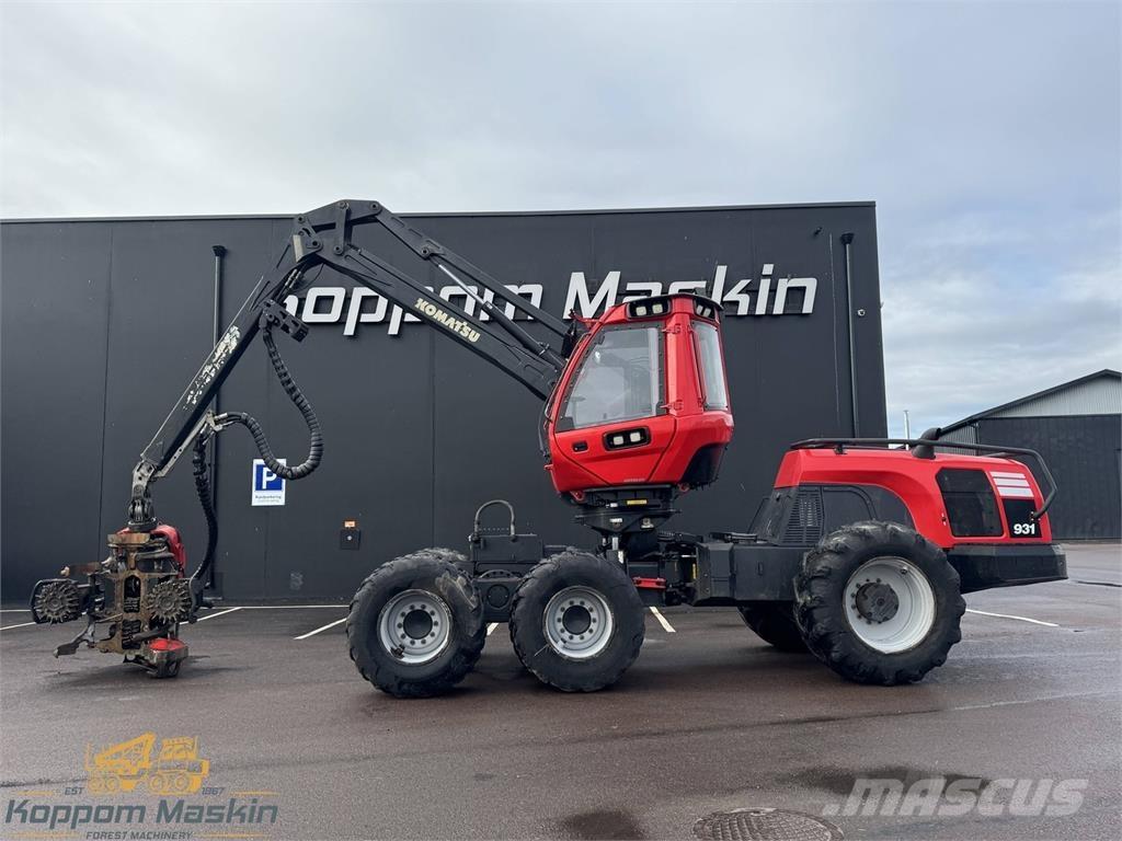 Komatsu 931 Miško technika (Harvesteriai)