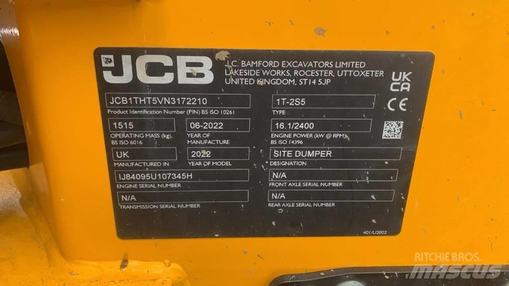 JCB 1 T2-S5 Statybiniai savivarčiai sunkvežimiai