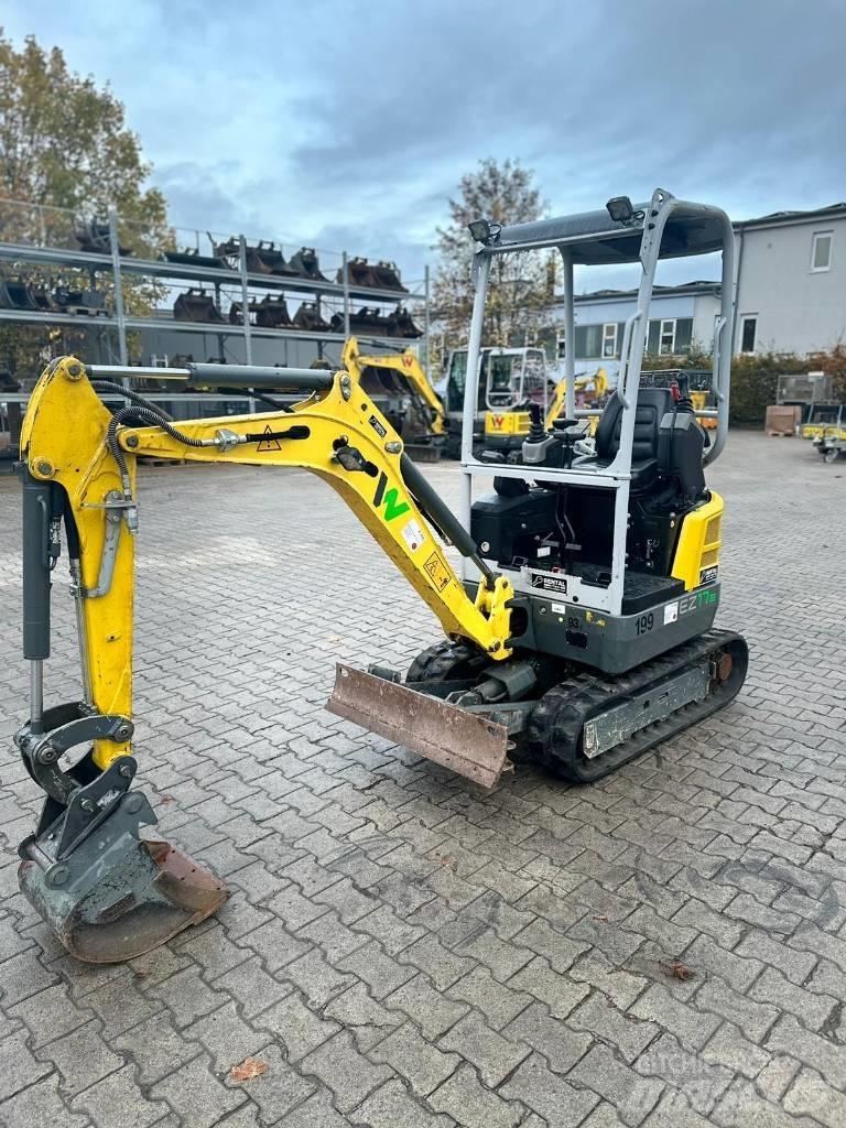 Wacker Neuson EZ17e Vikšriniai ekskavatoriai