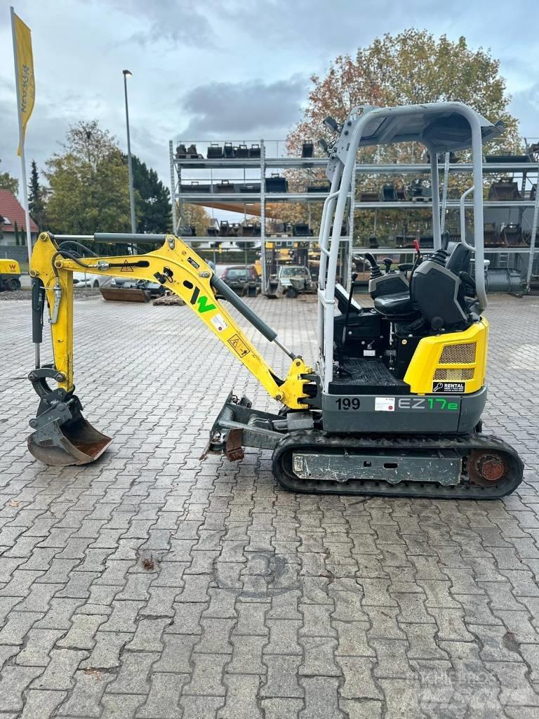 Wacker Neuson EZ17e Vikšriniai ekskavatoriai