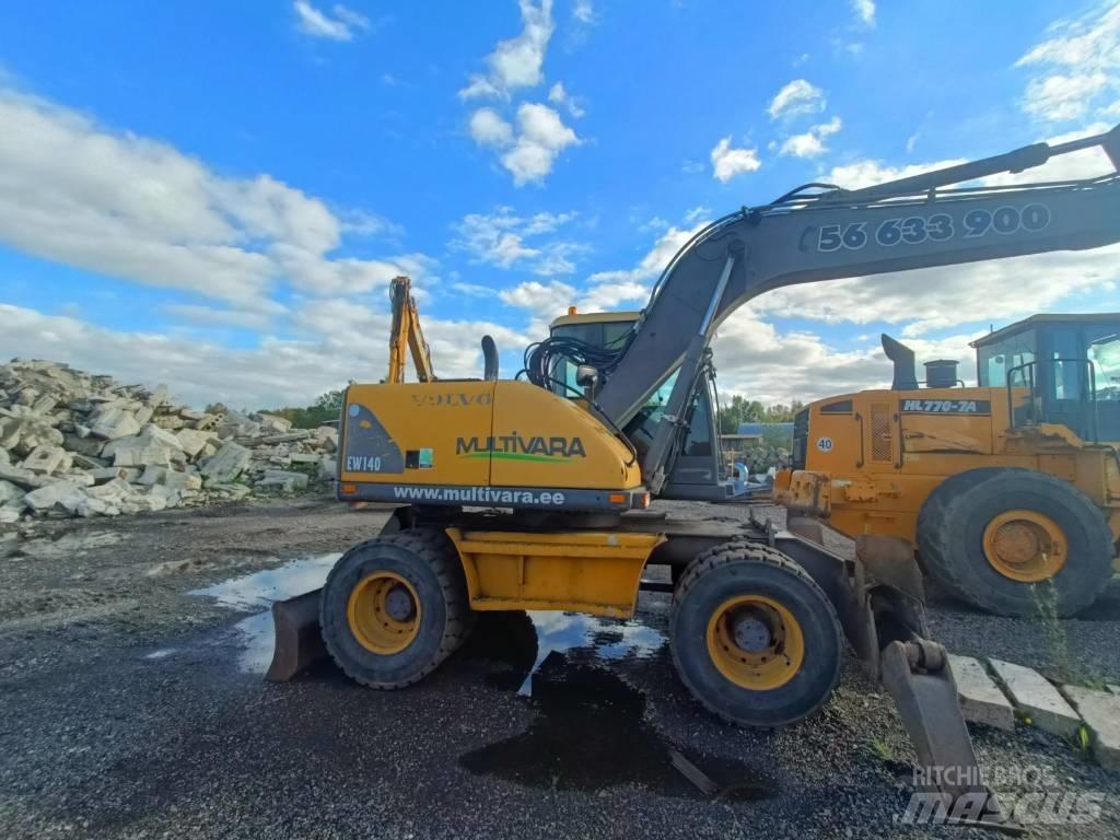 Volvo EW 140 Ratiniai ekskavatoriai