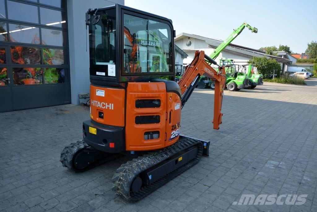 Hitachi ZX 26 U-6 Mini ekskavatoriai < 7 t