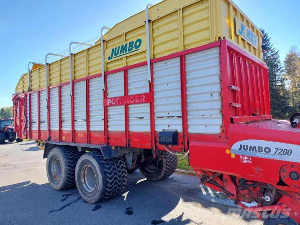 Pöttinger Jumbo 7200 Savikrovės priekabos