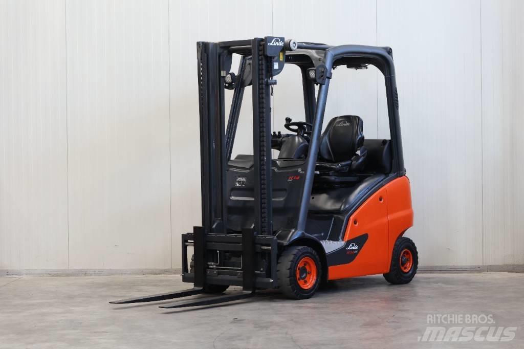 Linde H14T-01 LPG (dujiniai) krautuvai