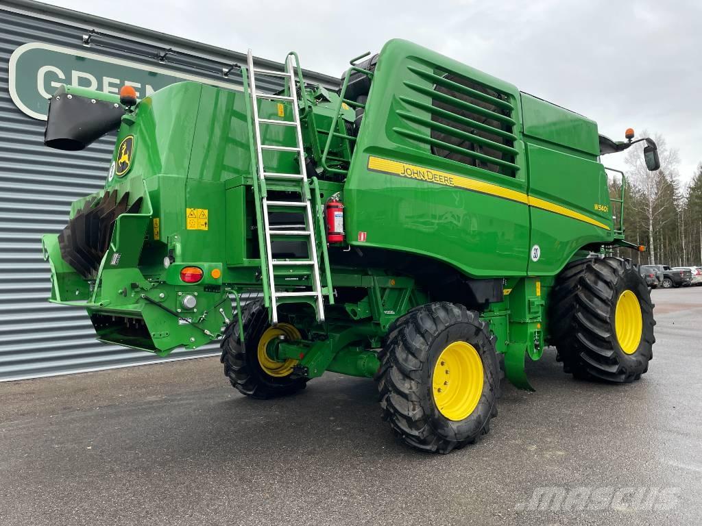 John Deere W 540 Derliaus nuėmimo kombainai