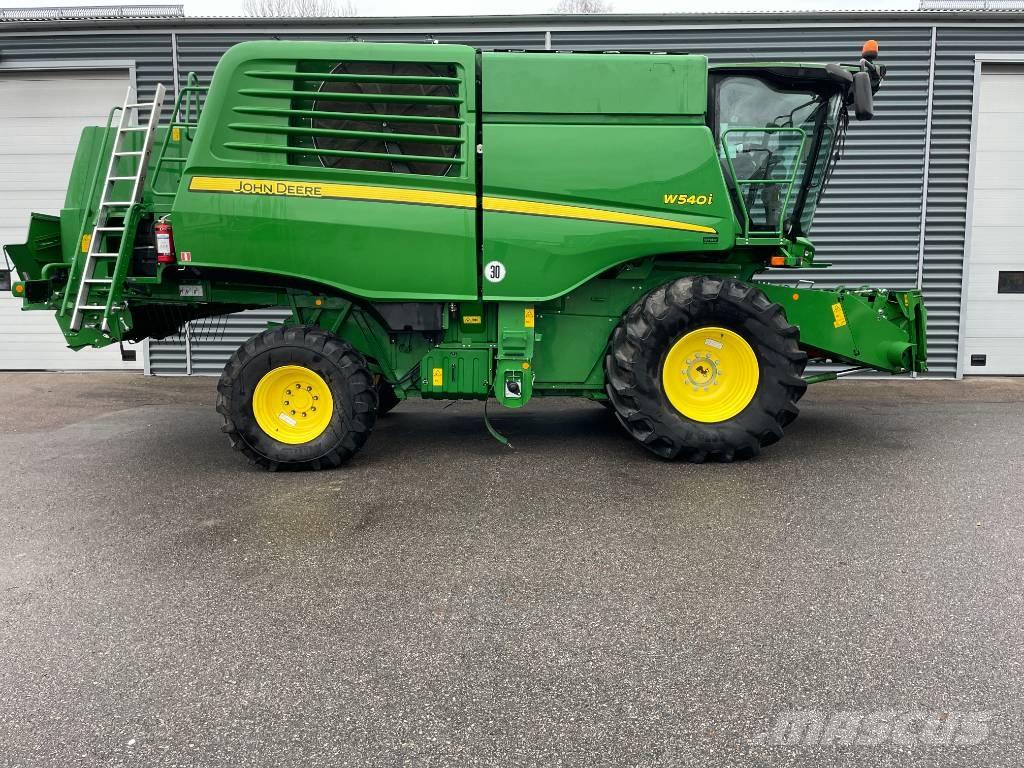 John Deere W 540 Derliaus nuėmimo kombainai