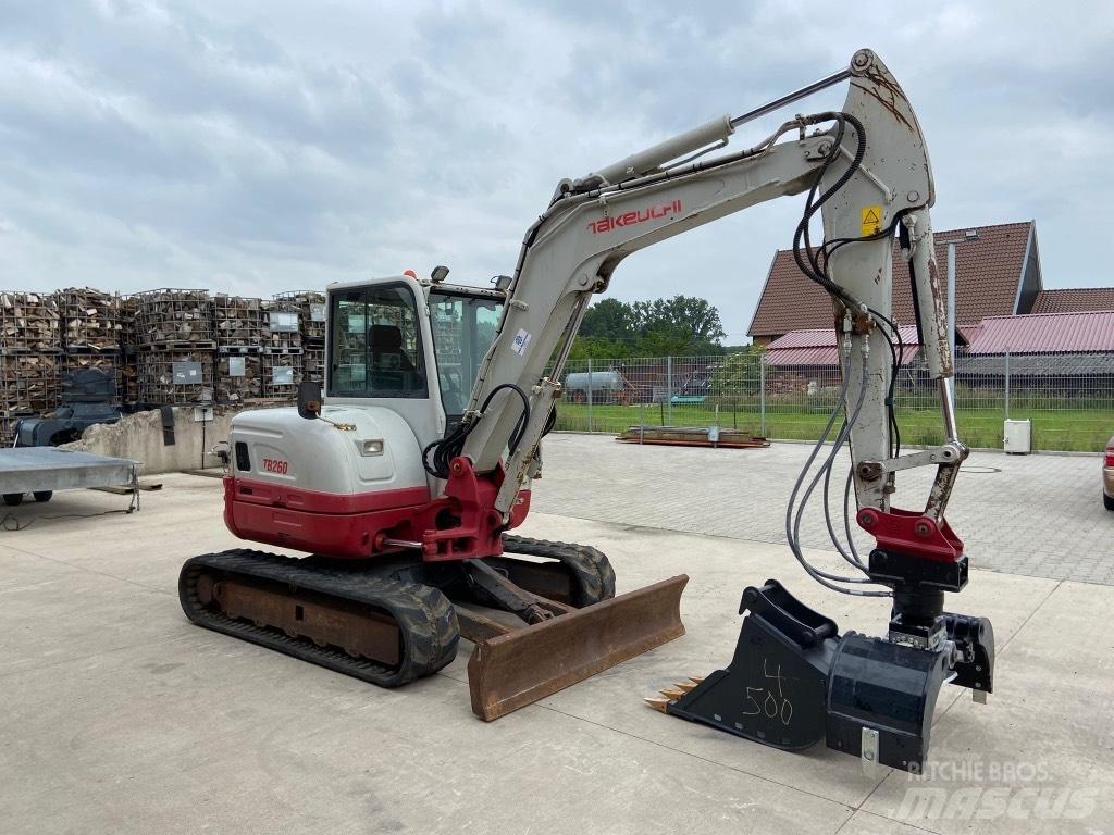 Takeuchi TB 260 Mini ekskavatoriai < 7 t