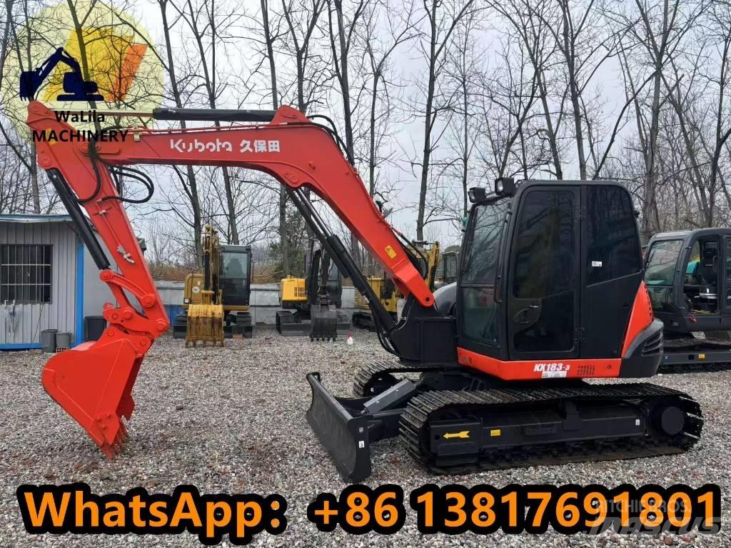 Kubota KX 183 Mini ekskavatoriai < 7 t