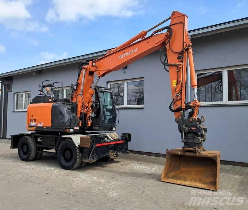 Hitachi ZX 145 W-6 Ratiniai ekskavatoriai