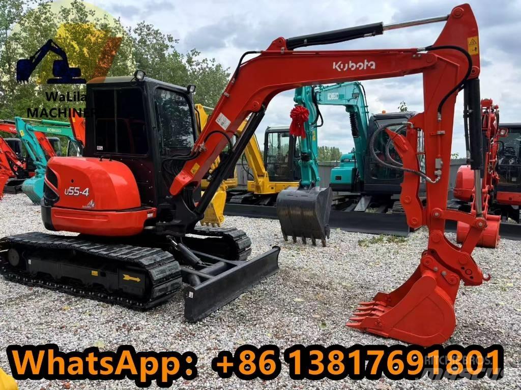 Kubota U 55 Mini ekskavatoriai < 7 t