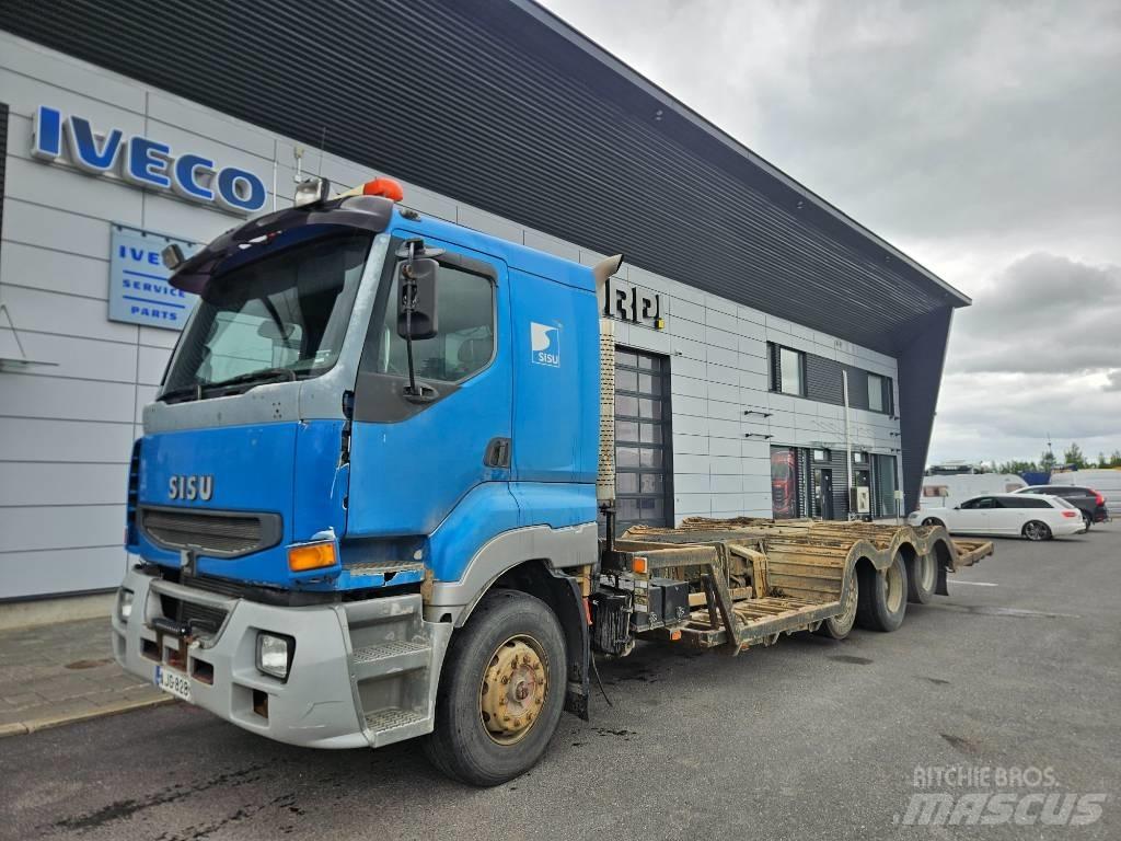 Sisu E12 8x2 Miško mašinų transportavimo sunkvežimiai