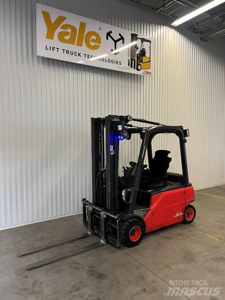 Linde E 20 PL-01 Elektriniai šakiniai krautuvai