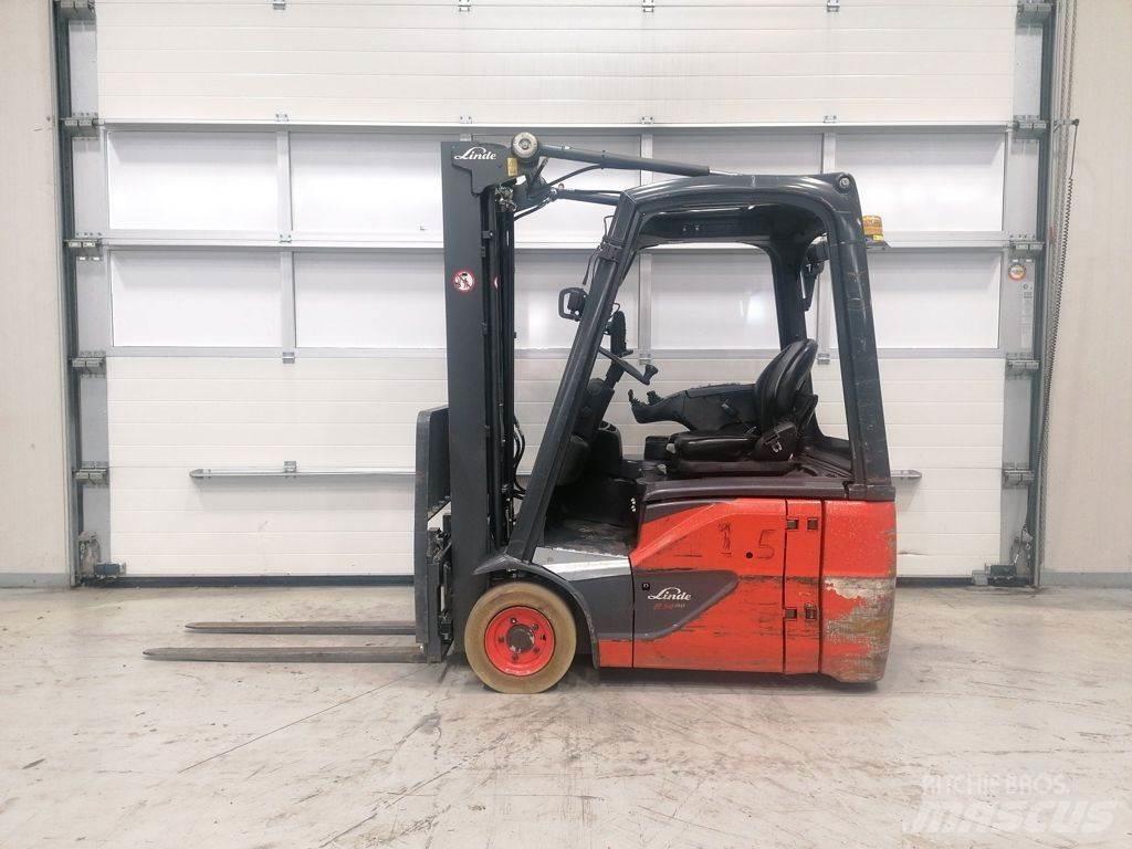 Linde E14-02 Elektriniai šakiniai krautuvai