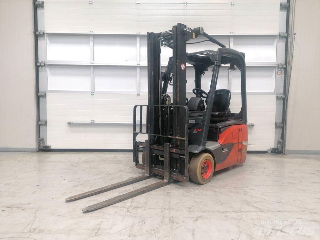 Linde E14-02 Elektriniai šakiniai krautuvai