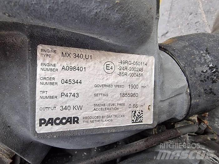  Engines MX340.U1 Transportas - Kita