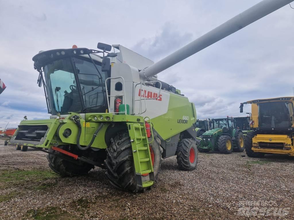 CLAAS Lexion 660 Derliaus nuėmimo kombainai