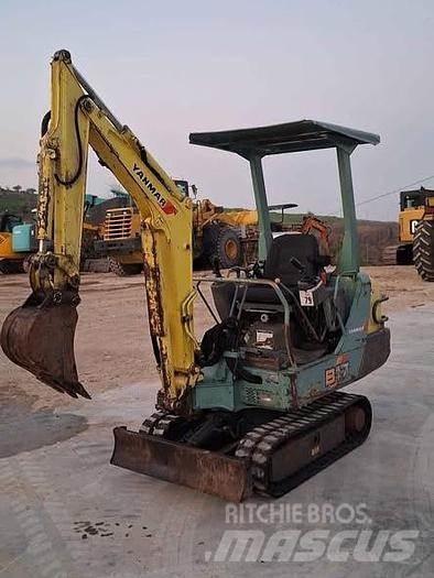 Yanmar B17 Mini ekskavatoriai < 7 t