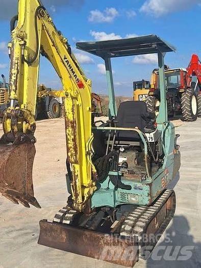 Yanmar B17 Mini ekskavatoriai < 7 t