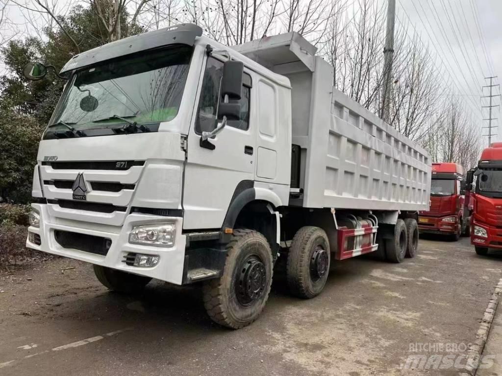 Howo 371 8x4 Savivarčių priekabų vilkikai