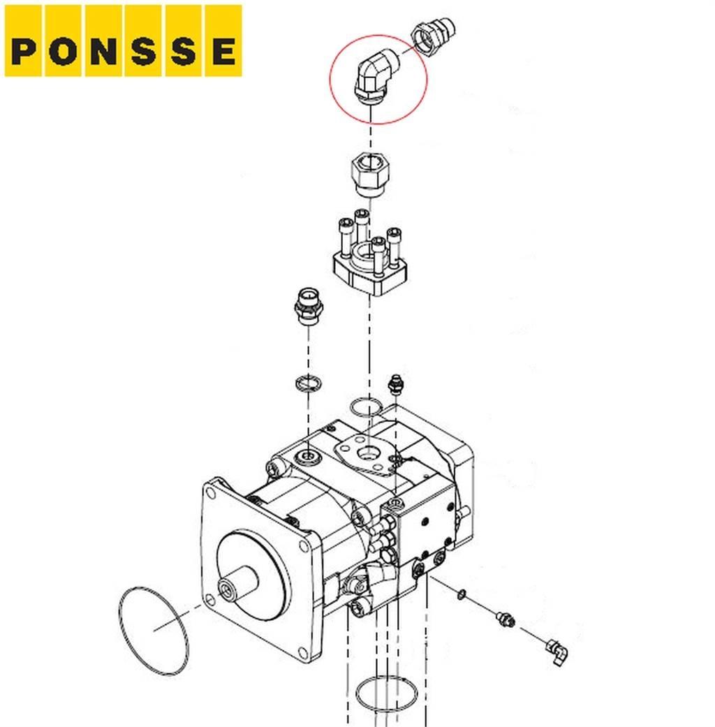 Ponsse 0055159 Hidraulikos įrenginiai