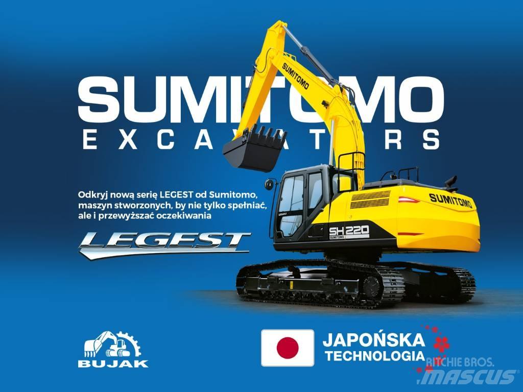 Sumitomo SH220LC Vikšriniai ekskavatoriai