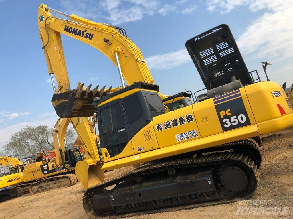 Komatsu 350 Vikšriniai ekskavatoriai