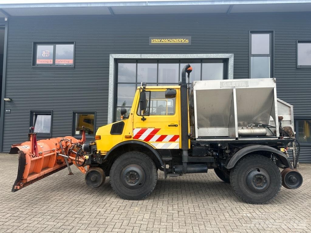 Unimog U1400 Rail Smėlio ir druskos barstytuvai