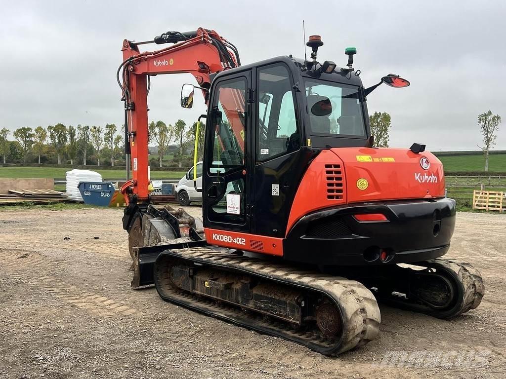 Kubota KX080-4a2 Specialūs ekskavatoriai