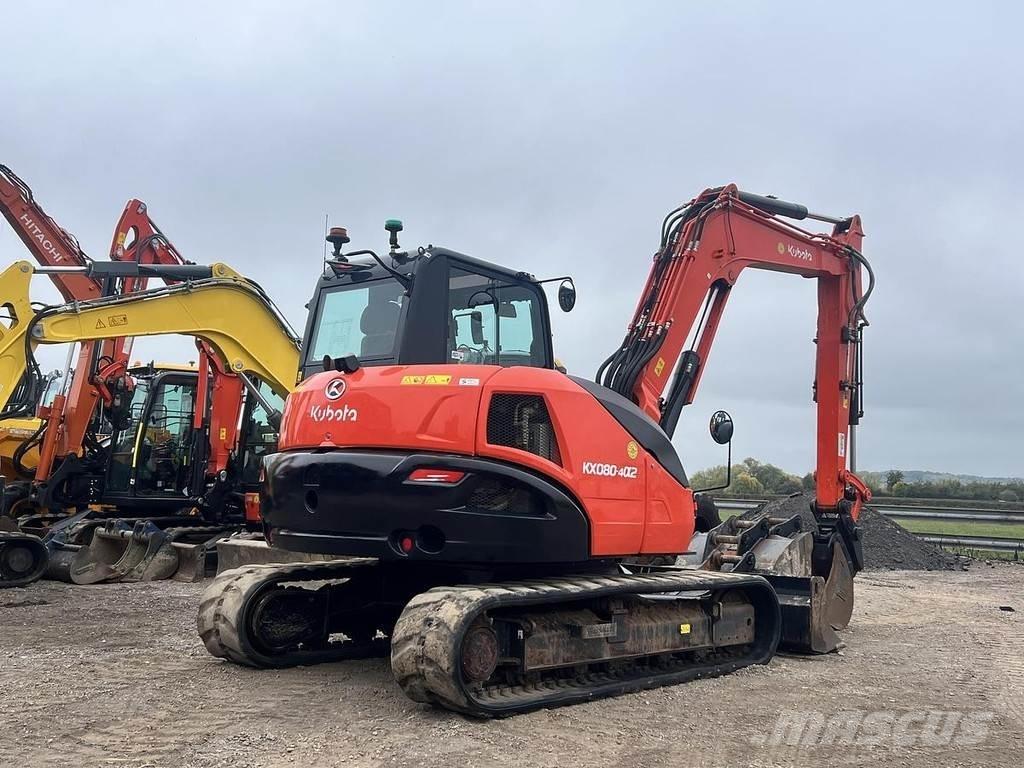 Kubota KX080-4a2 Specialūs ekskavatoriai