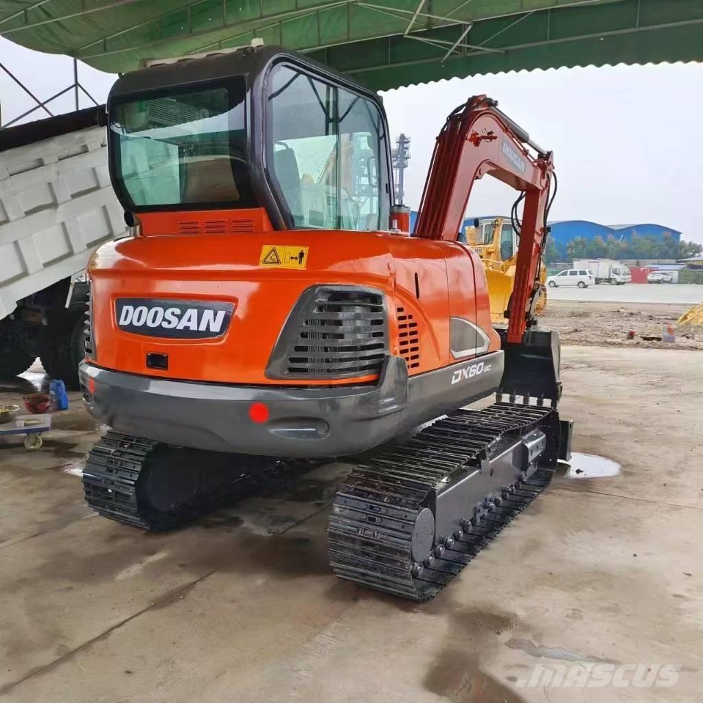 Doosan DX 60 Mini ekskavatoriai < 7 t