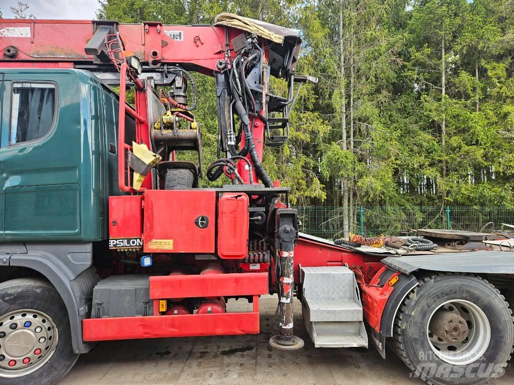 Scania R 560 Miškovežių vilkikai