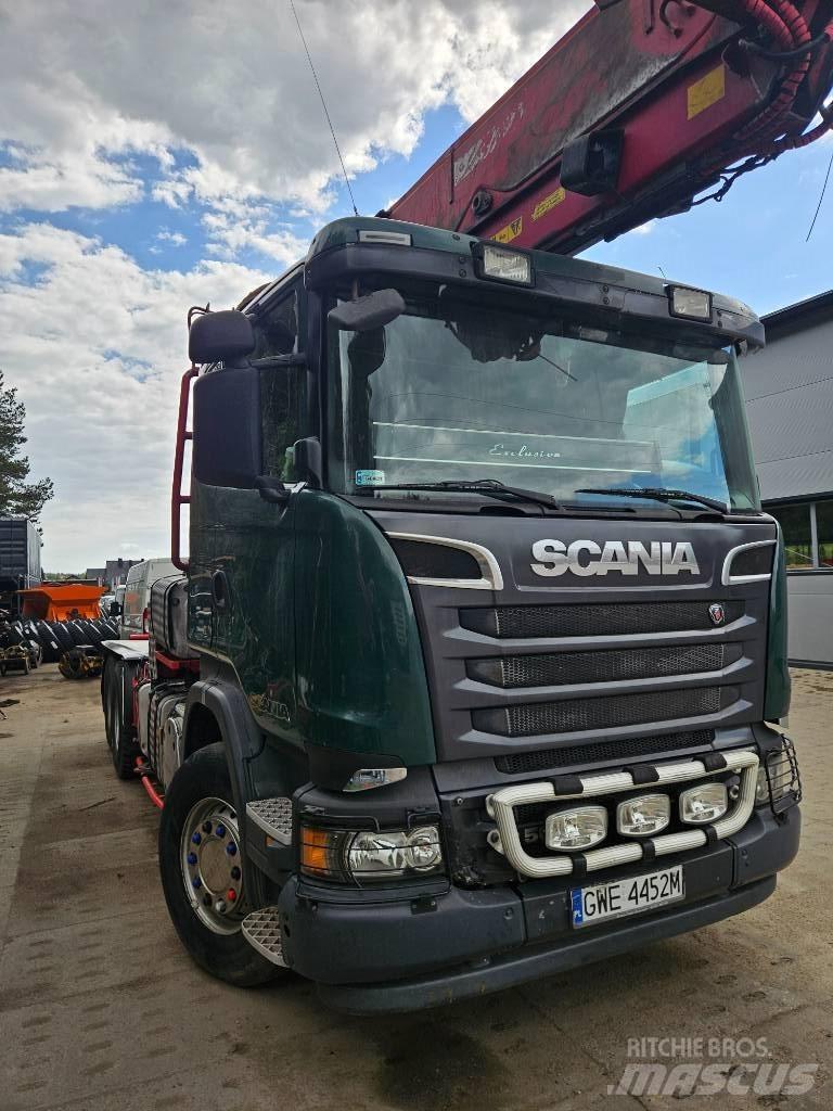 Scania R 560 Miškovežių vilkikai