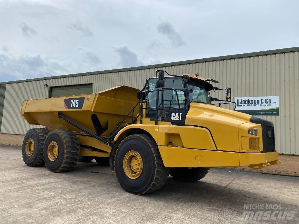 CAT 745 C Karjeriniai savivarčiai