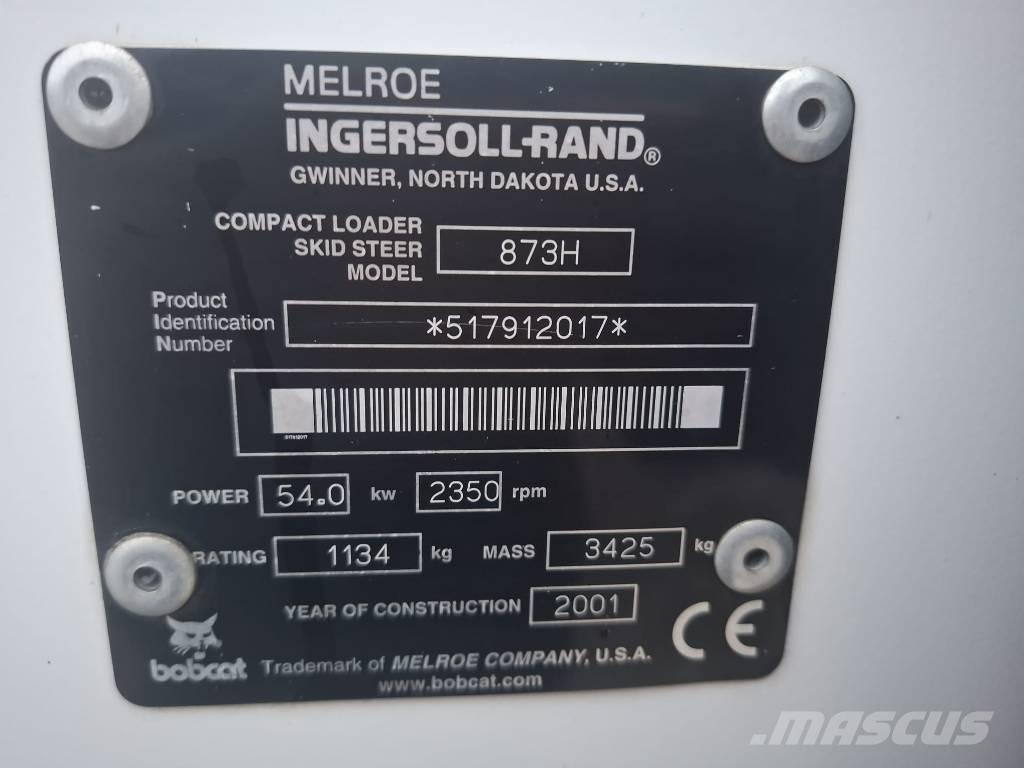 Bobcat 873H Krautuvai su šoniniu pasukimu