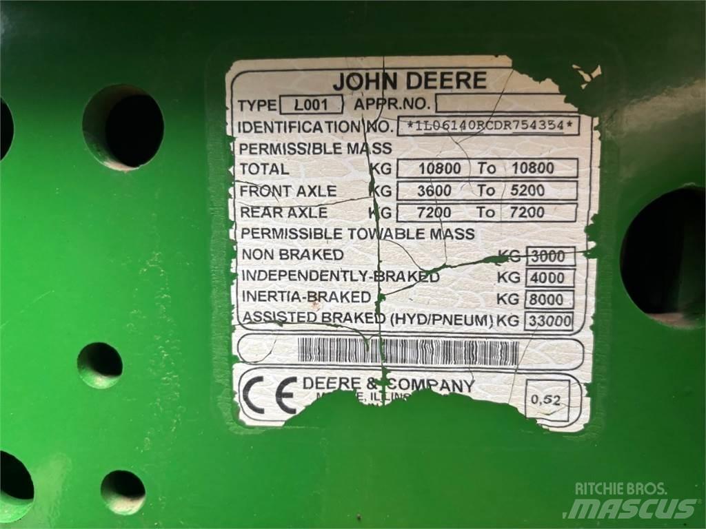 John Deere 6140R Traktoriai